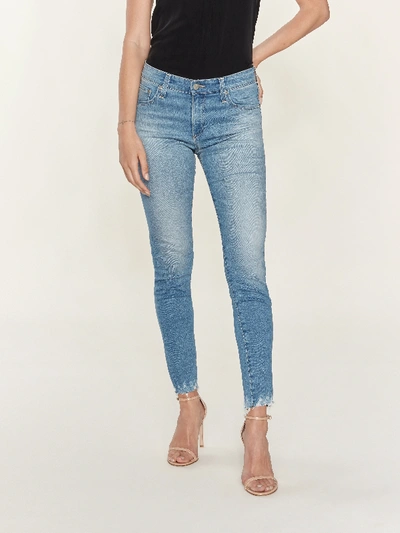 Shop Ag Farrah Skinny Ankle Jeans In Blue