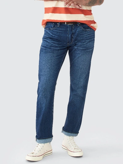 Shop Paige Federal Slim Straight Jeans In Blue