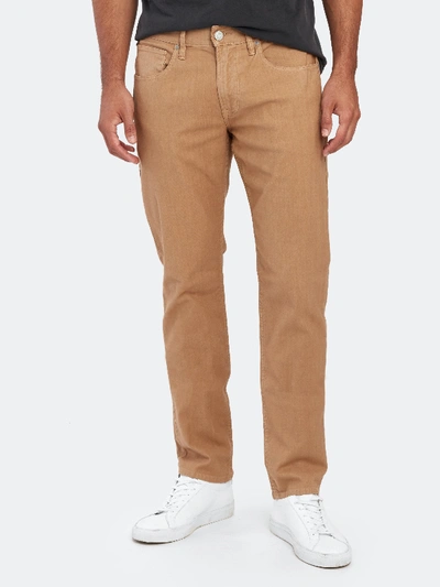 Shop Hudson Blake Slim Straight Jeans In Brown