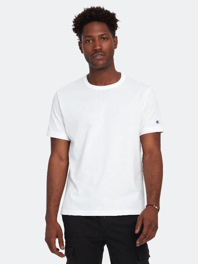 Shop Champion Crew Short Sleeve Tee - L In White