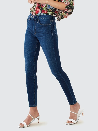 Shop Hudson Barbara High Rise Skinny Ankle Jeans In Blue