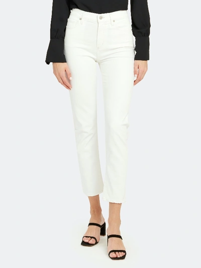 Shop Citizens Of Humanity Harlow Mid Rise Slim Ankle Jeans In White