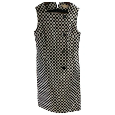 Pre-owned Michael Kors Black Wool Dress