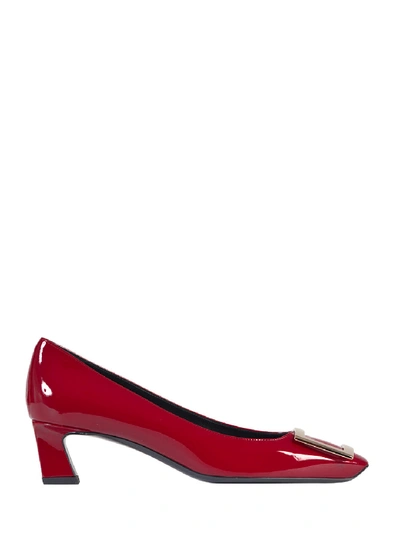 Shop Roger Vivier Pump Belle Vivier Trompette Red