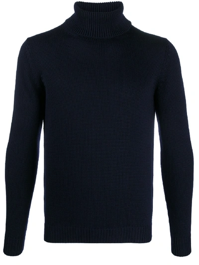 Shop Roberto Collina Wool Pullover Blue
