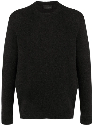 Shop Roberto Collina Black Sweater