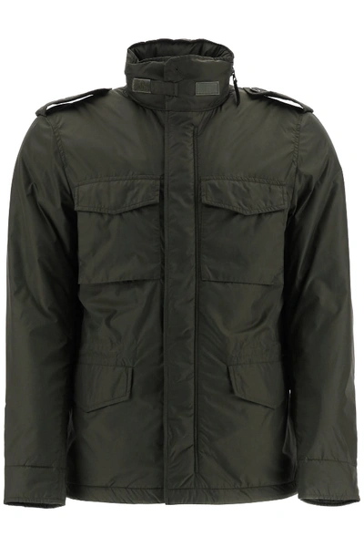 Shop Aspesi Minifield Jacket In Militare (green)