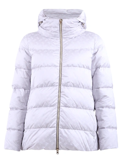 Shop Herno Padded Jacket In White