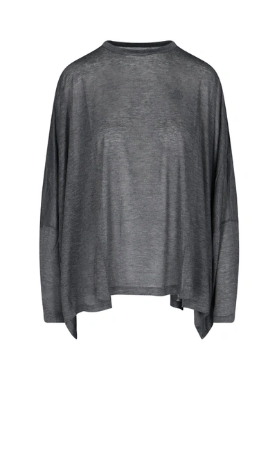 Shop Mm6 Maison Margiela T-shirt In Grey