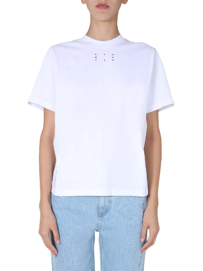 Shop Mcq By Alexander Mcqueen Regular Fit T-shirt In Bianco