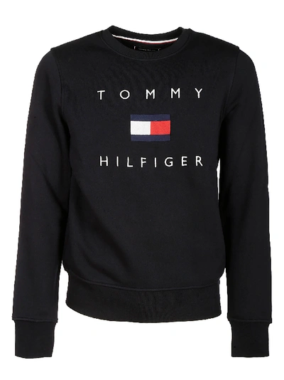 Shop Tommy Hilfiger Flag Sweatshirt