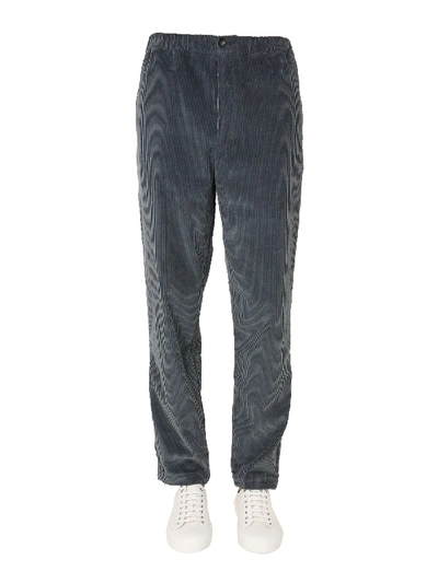 Shop Kenzo Cropped Trousers In Grey