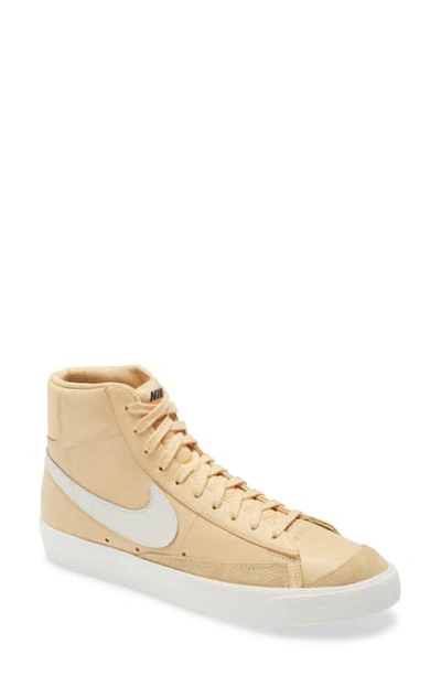 Shop Nike Blazer Mid '77 High Top Sneaker In Canvas/ White/ Canvas/ Canvas