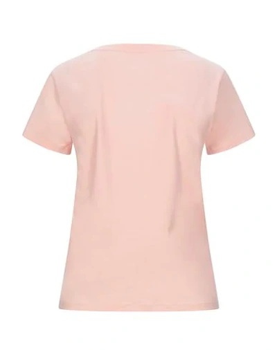 Shop Celine T-shirt In Pink