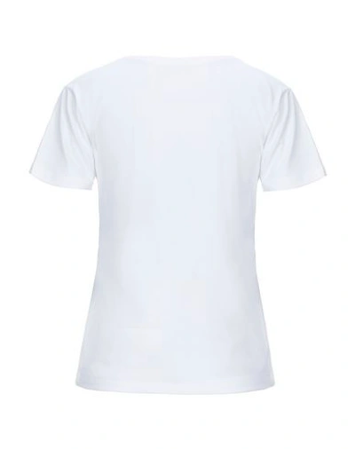 Shop Celine T-shirt In White