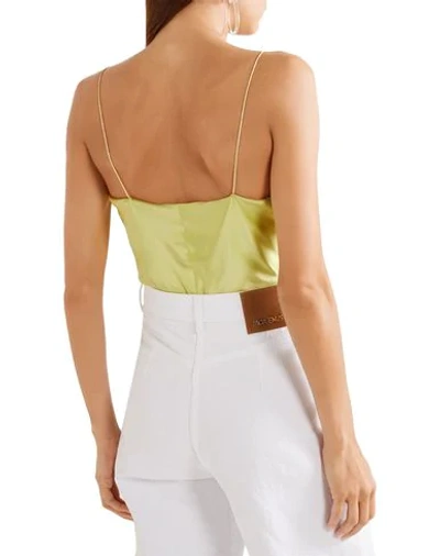 Shop Alix Nyc Tops In Acid Green