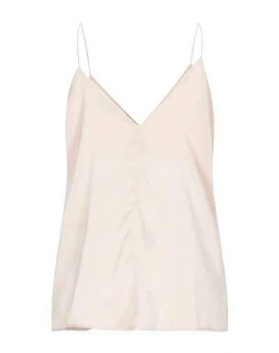 Aglini Tops In Beige