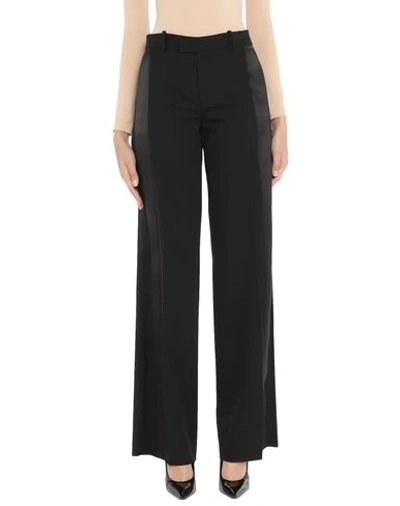 Shop Bottega Veneta Woman Pants Black Size 10 Wool, Silk