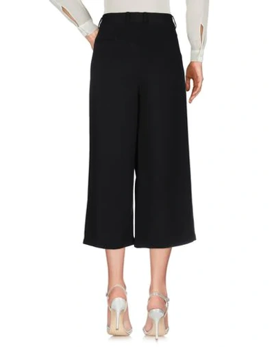 Shop Mcq By Alexander Mcqueen Cropped Pants In Black