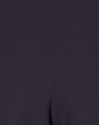 Shop Emporio Armani Woman Pants Dark Purple Size 16 Viscose, Acetate, Elastane