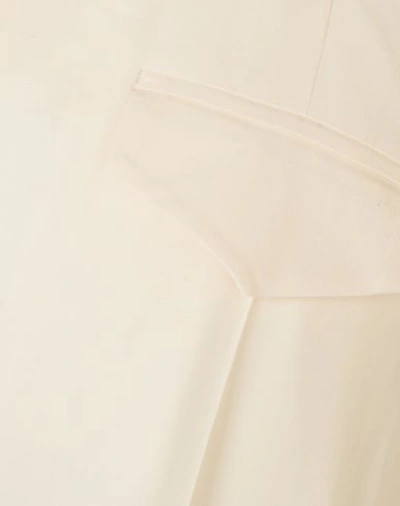 Shop Haider Ackermann Woman Pants Ivory Size 12 Cotton In White