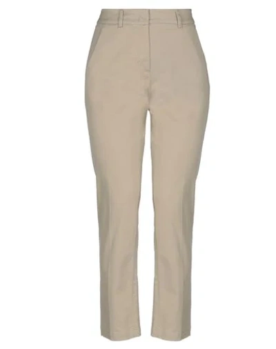 Shop Weekend Max Mara Casual Pants In Beige