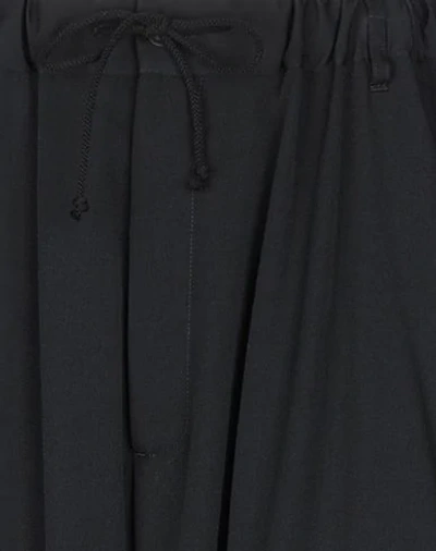 Shop Yohji Yamamoto Casual Pants In Black