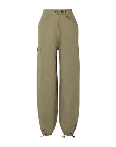 Shop The Range Casual Pants In Military Green