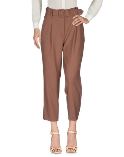 Cambio Casual Pants In Brown
