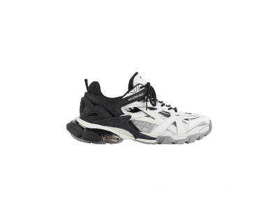 Pre-owned Balenciaga  Track.2 Black White In Black/white