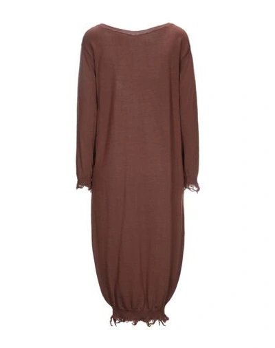 Shop Liviana Conti Midi Dresses In Brown