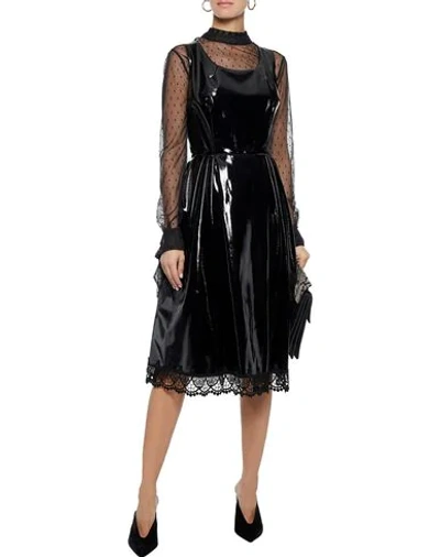 Shop Anna Sui Midi Dresses In Black