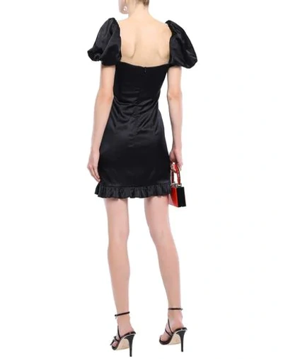Shop De La Vali Short Dresses In Black