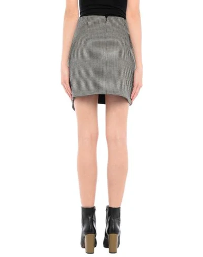 Shop Amen Mini Skirts In Black