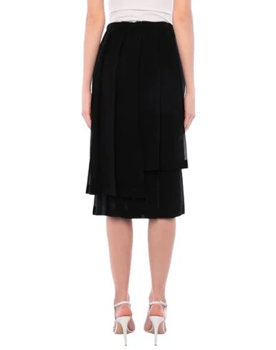 Shop Loewe 3/4 Length Skirts In Black