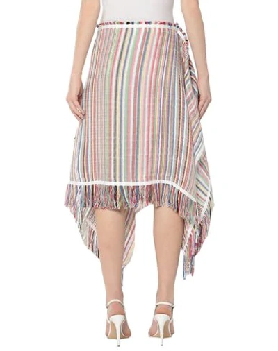 Jw Anderson Midi Skirts In Red