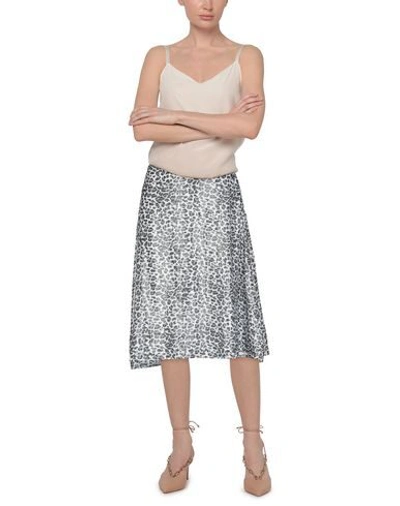 Shop Olivia Rubin Woman Midi Skirt White Size 4 Polyester