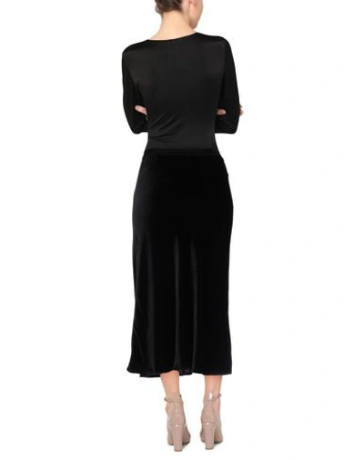 Shop Mes Demoiselles Midi Skirts In Black