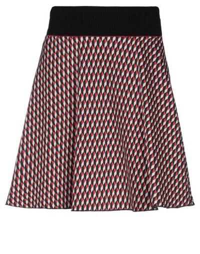 Shop Pinko Woman Mini Skirt Red Size 10 Polyamide, Elastane