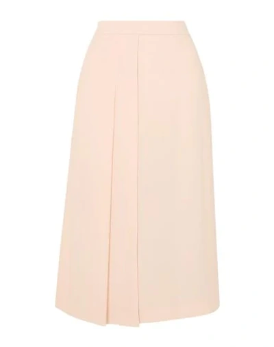 Shop Max Mara 3/4 Length Skirts In Light Pink
