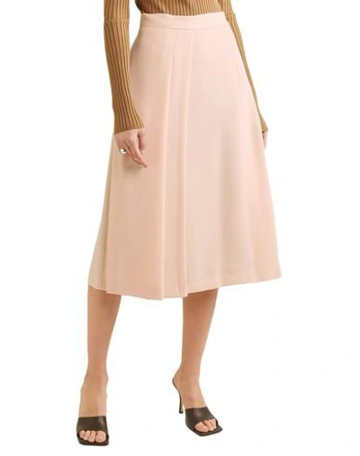 Shop Max Mara 3/4 Length Skirts In Light Pink