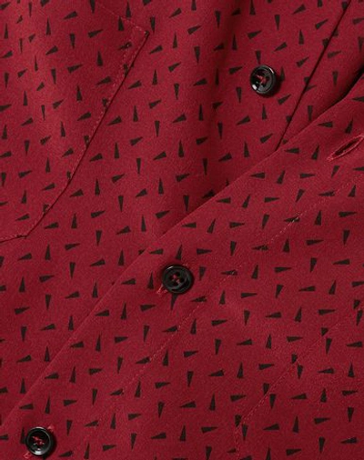 Shop Saint Laurent Shirts In Red