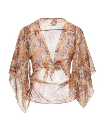 Shop Anna Sui Shirts In Brown