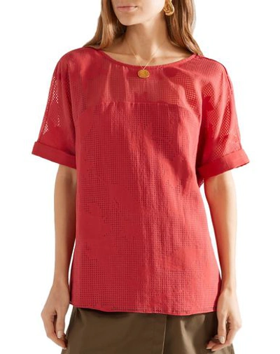 Hatch Blouses In Red