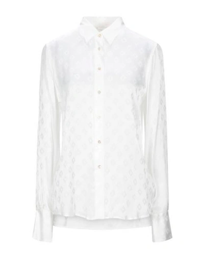 Shop Le Sarte Pettegole Shirts In White