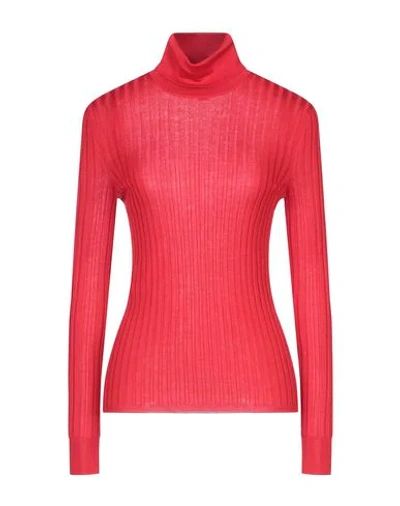 Shop Gucci Turtleneck In Red