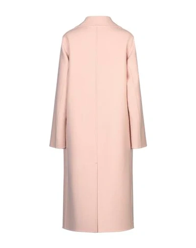 Shop Jil Sander Coats In Light Pink