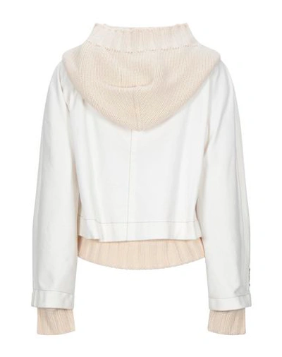 Shop Angelo Marani Jackets In White