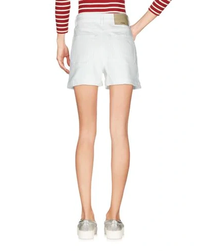 Shop Chloé Denim Shorts In White
