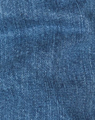 Shop Prada Denim Shorts In Blue
